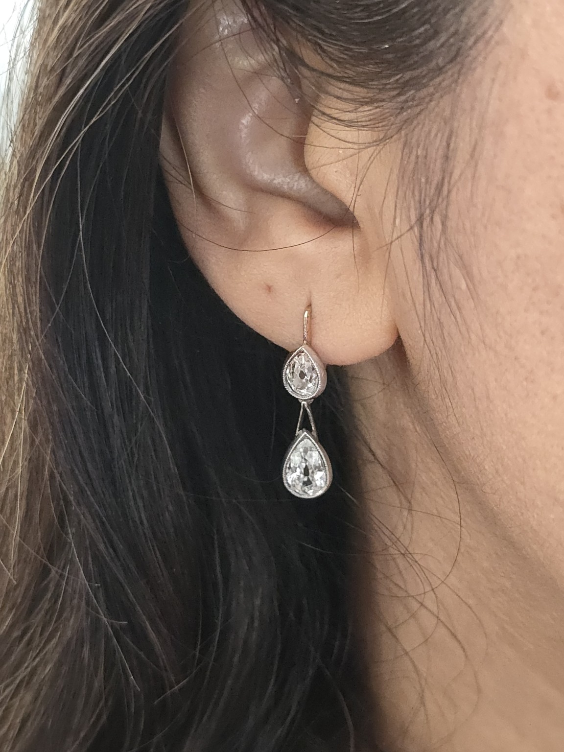 Antique diamond jewellery